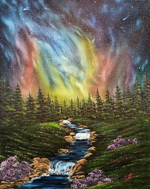 Galaxy Fantasy 16x20" Canvas
