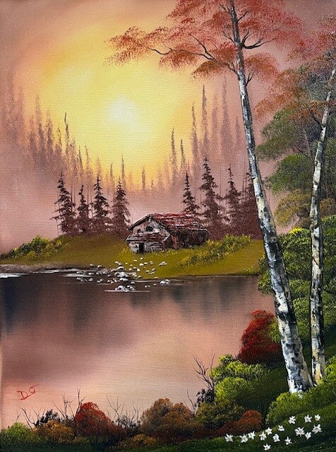 Peaceful Dawn 18x24" Canvas