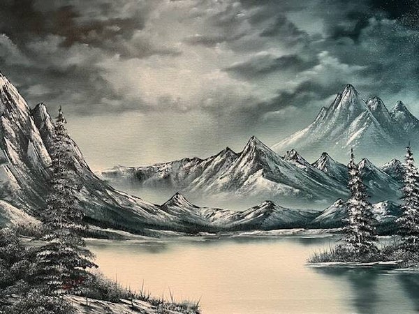 Silent Winter 18x24" Canvas