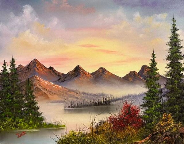 Twilight Range 16x20" Canvas