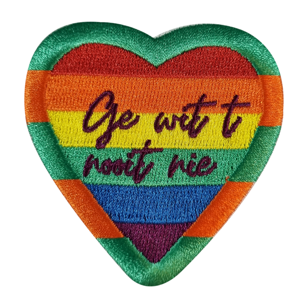 KRUIKENSTAD EMBLEEM - GE WIT T NOOIT NIE