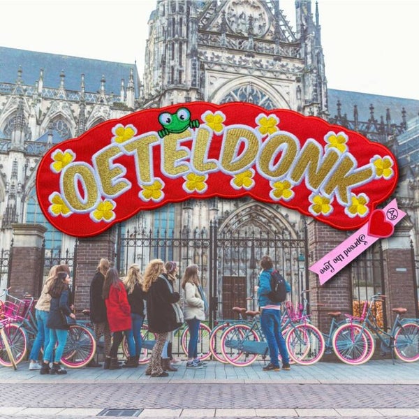 Rug embleem Oeteldonk klavertje