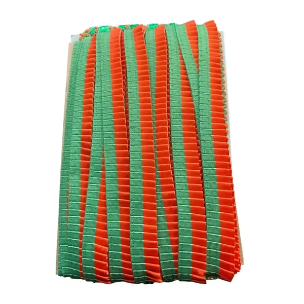 Harmonica band groen oranje