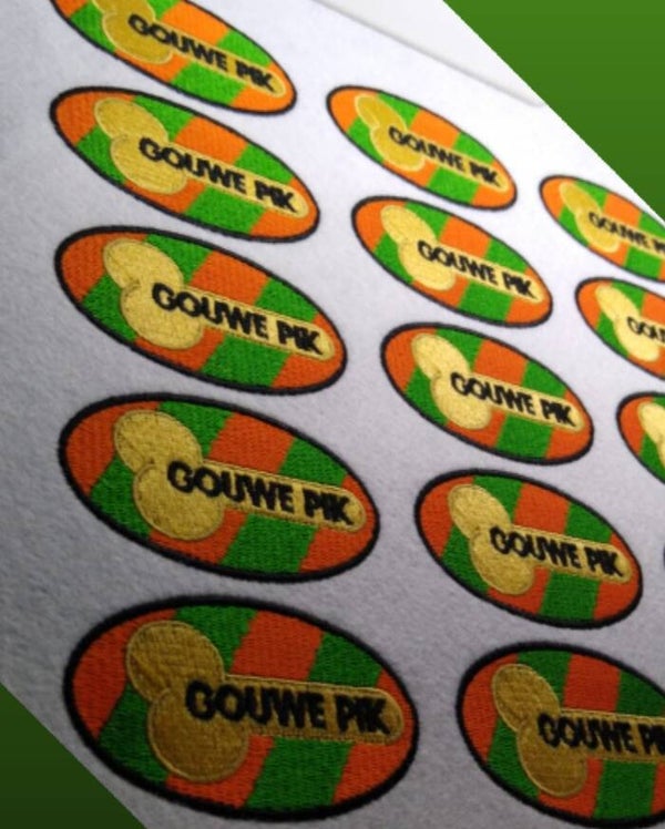 KR031. Embleem GOUWE PIK Kruikenstad