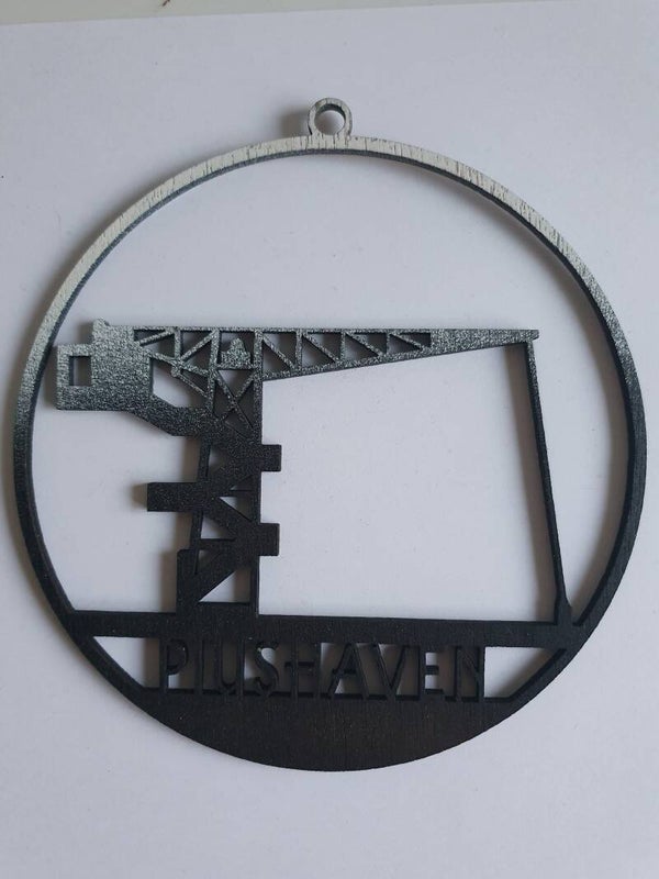 Kerstbal Puishaven groot