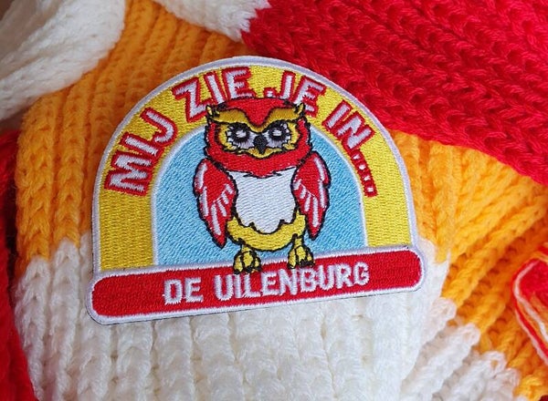 Embleem Mij zie je in De Uilenburg DB044