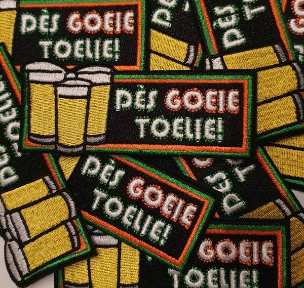 KR169 Embleem dès goeie toelie!