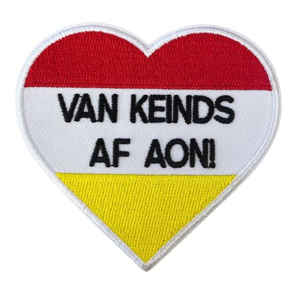Oeteldonk embleem - Hart - Van keinds af aon!
