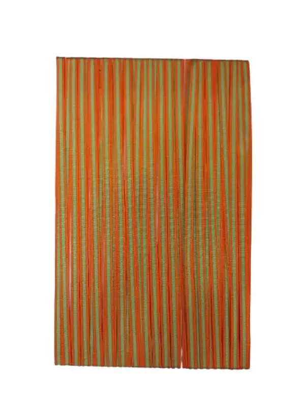 Lint band fijn 70mm Oranje Groen