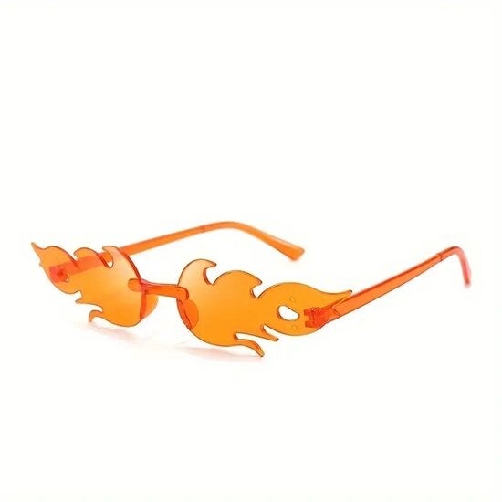 zonnebril vlam oranje