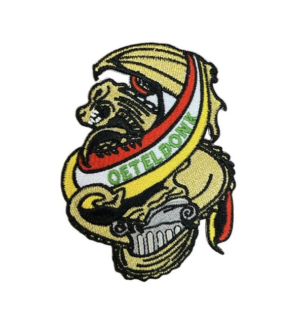 Gouden oeteldonk draak (klein)