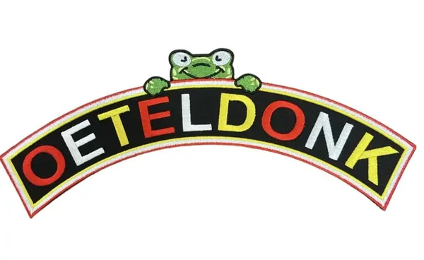 Oeteldonk boog met kikker