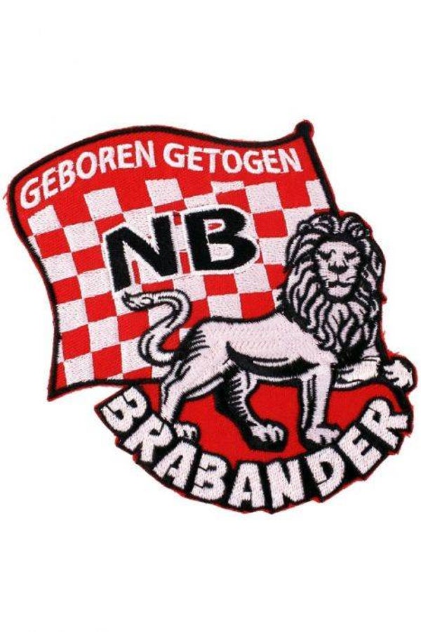 embleem Geboren Getogen Brabander NB Leeuw en Vlag