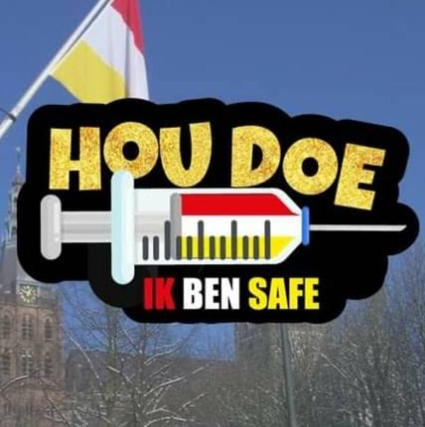 embleem hou doe ik ben safe oeteldonk