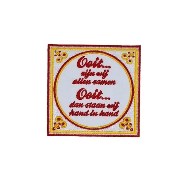 Tegeltje "ooit zijn wij allen samen"