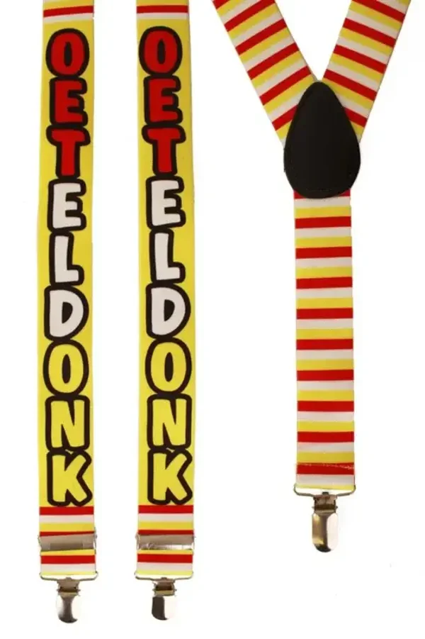 Oeteldonkse bretels met letters