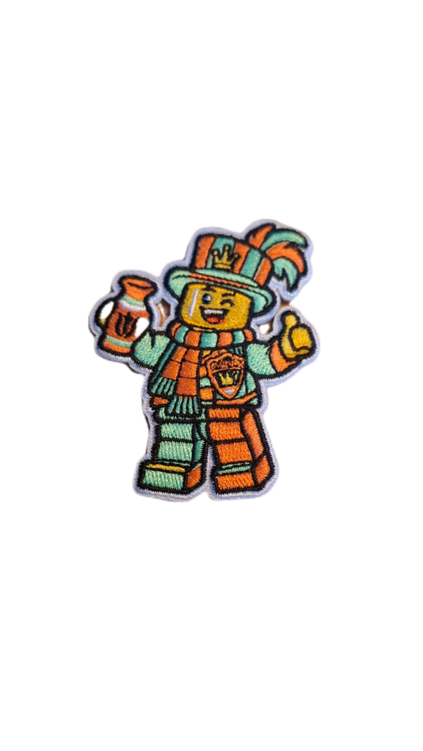 Embleem lego poppetje