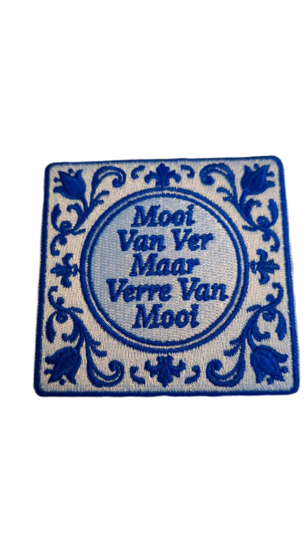 Embleem: mooi van ver, verre van mooi