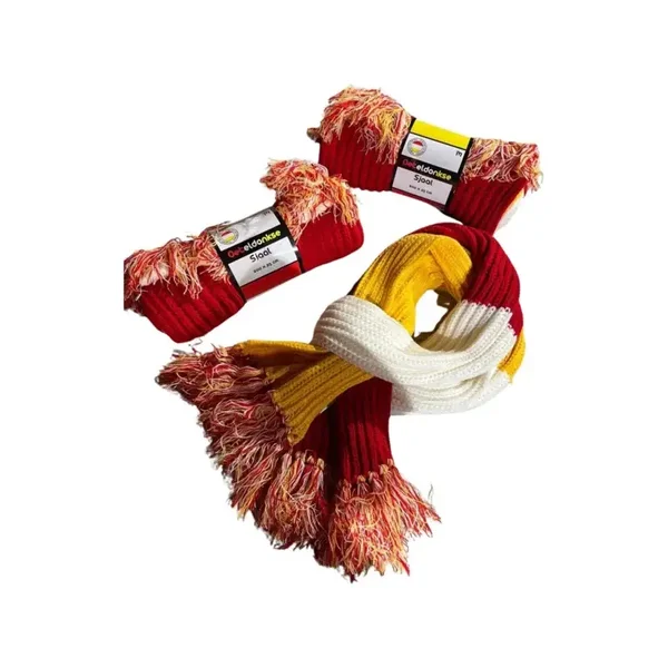 Oeteldonkse sjaal grof gebreid 200 cm x 25 cm (M)