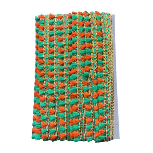 Flosjesband Ibiza met goud