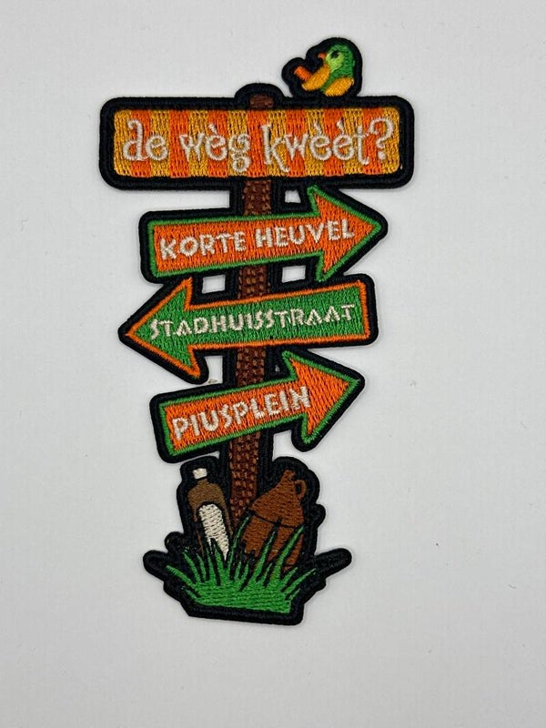 KR224. Embleem Wegwijzer kruikenstad