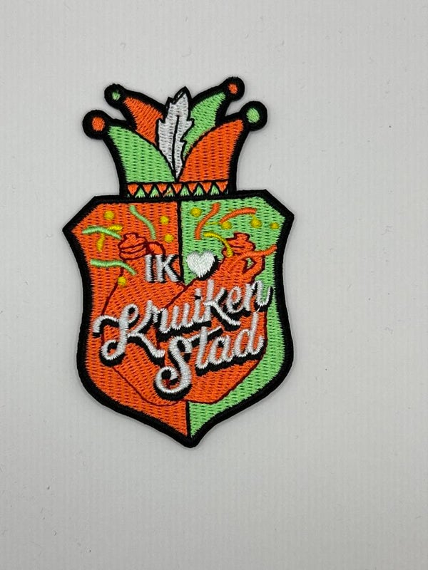 KR134. Ik hou van kruikenstad embleem