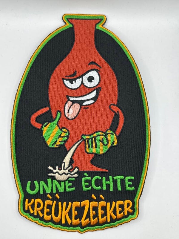 Unné échte kréùkezèèker embleem groot kr230