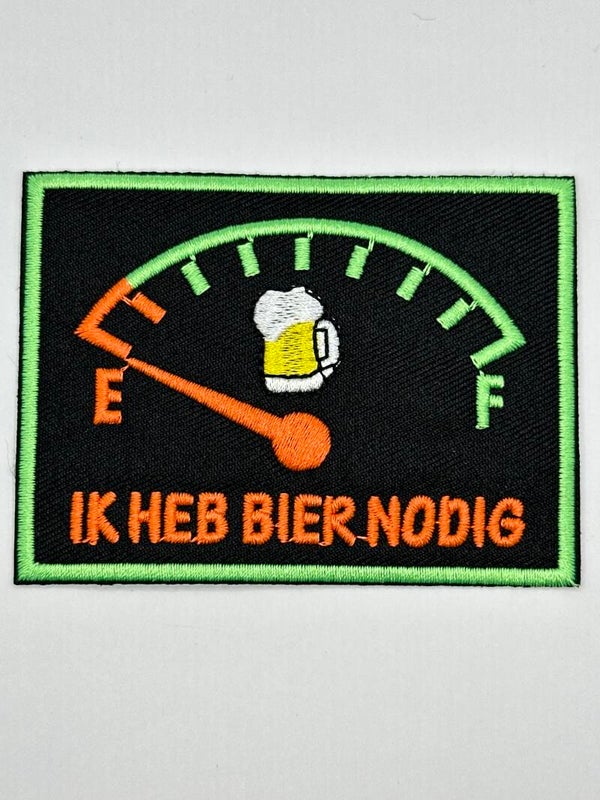KR209. Embleem ik heb bier nodig