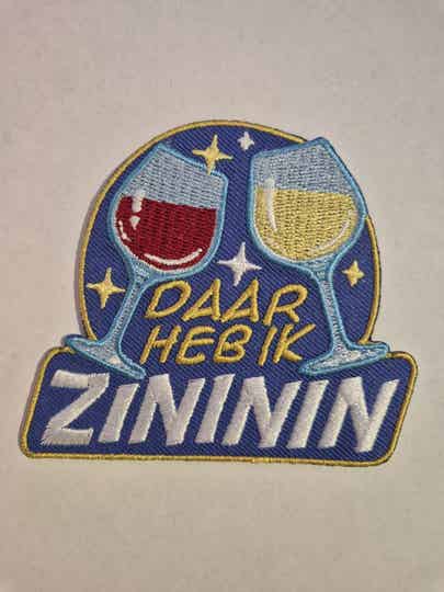 Embleem daar heb ik zininin