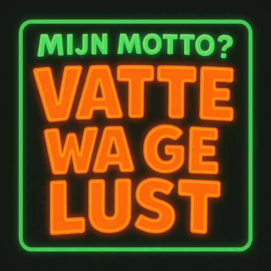 Pre-order Embleem mijn motto