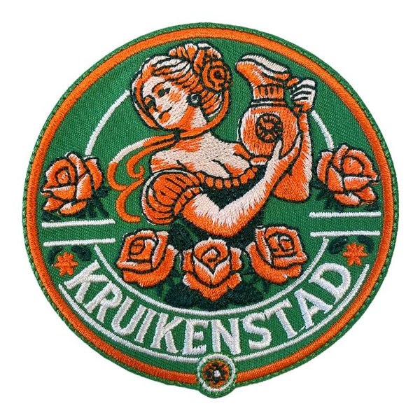 Kruikenstad embleem - Vrouw met kruik