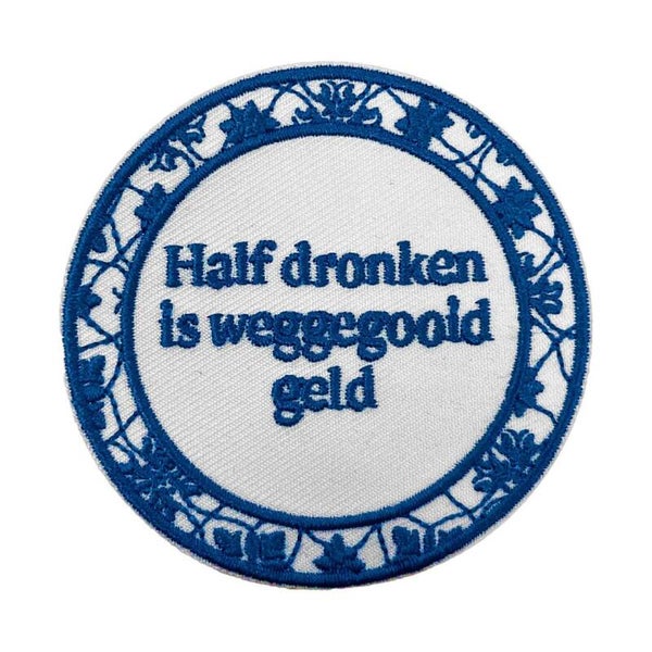 KR145  embleem - Tegeltje - Half dronken