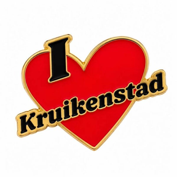 Kruikenstad pin - I love Kruikenstad