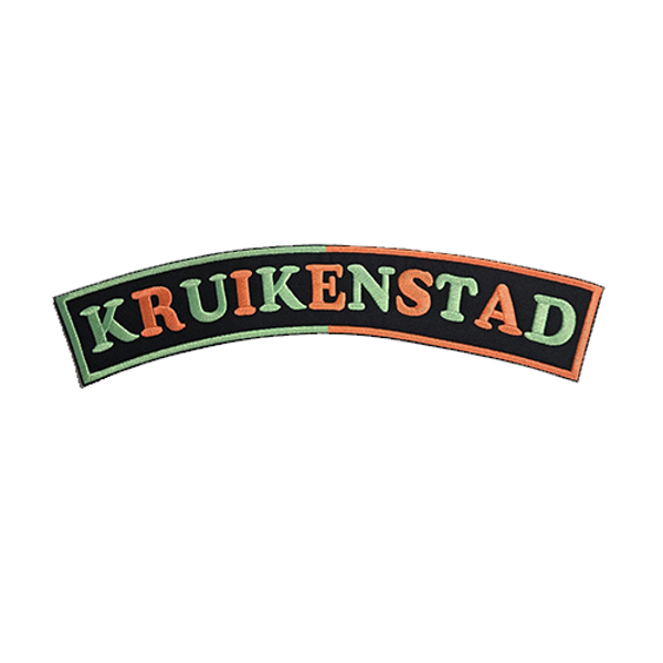 Kruikenstad Boog  (groen-oranje-zwart)