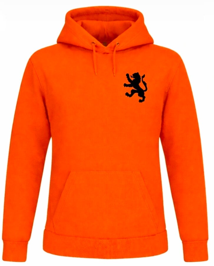 Leeuw oranje hoodie
