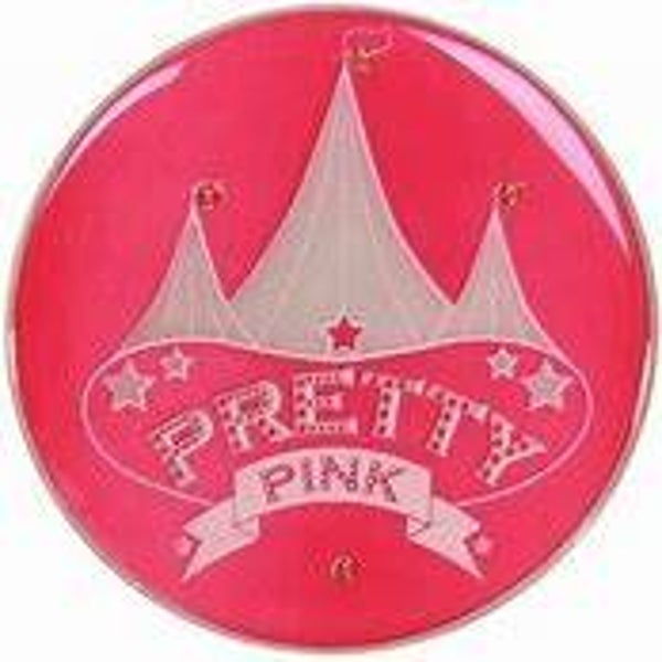 Pretty pink button