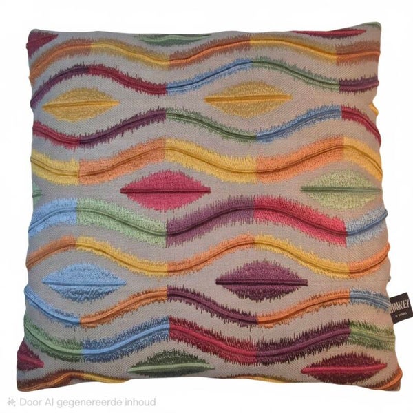 Kussen Colourful Embroidery