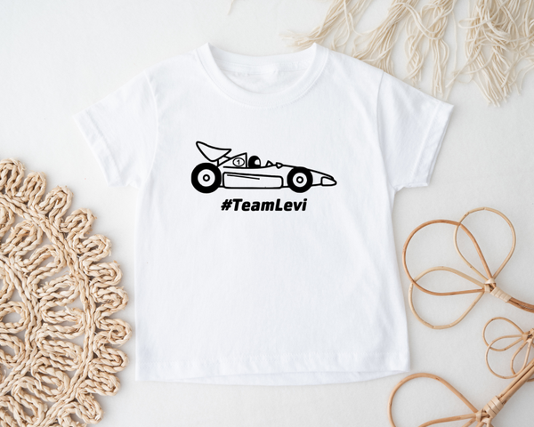 Motief F1 Raceauto T-shirt