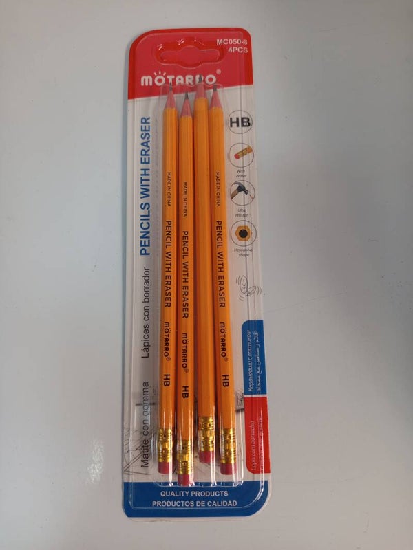 Lapiz MÖTARRO pack de 4
