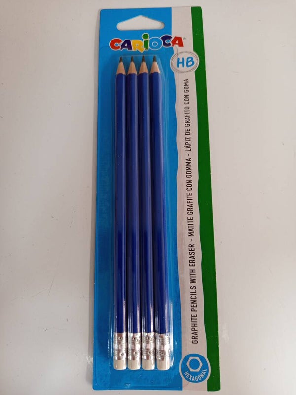LAPIZ CARIOCA pack de 4