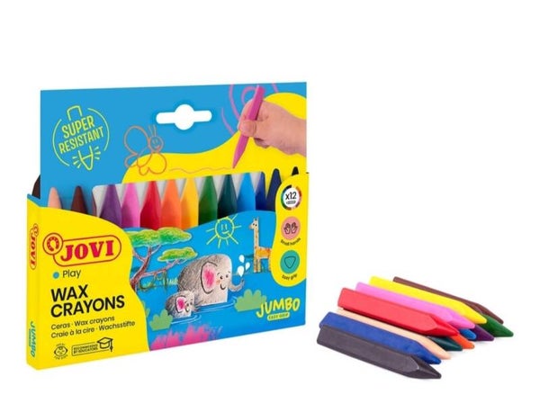 JOVI 12 colores de cera