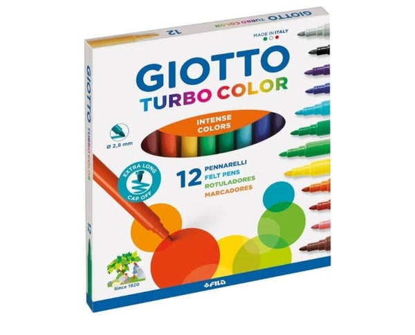 GIOTTO TURBO COLOR / 12 colores