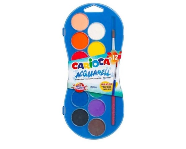 CARIOCA Acquarell 12 colores