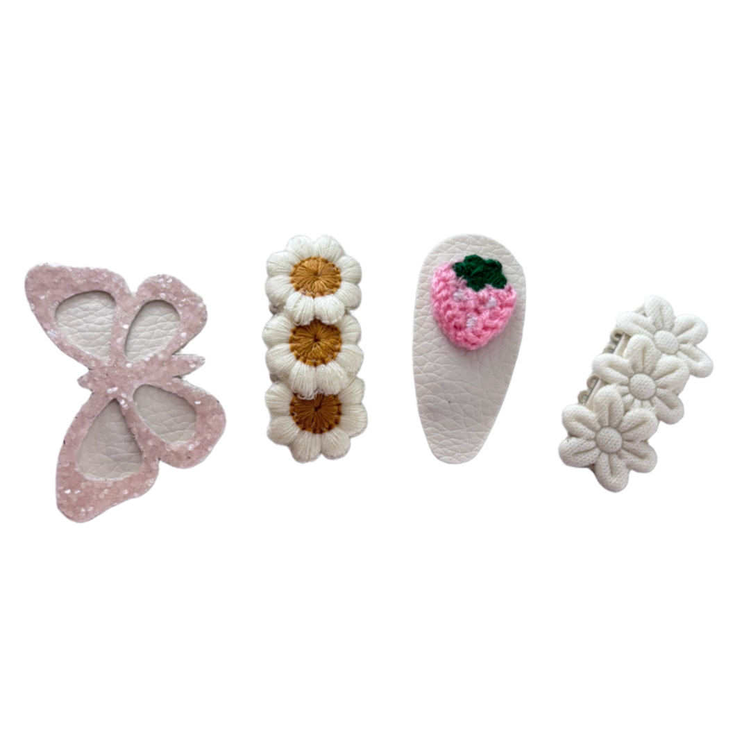 Setje haarspeldjes sweet blossom