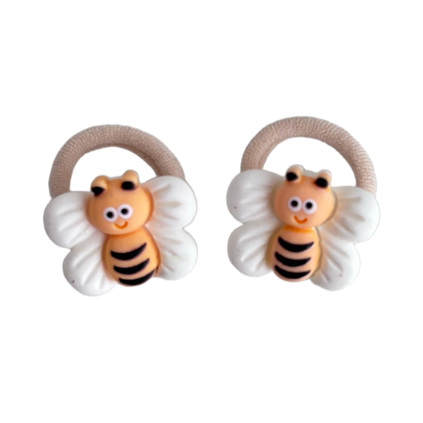 Kleine elastiekjes bij 🐝 (2 stuks)