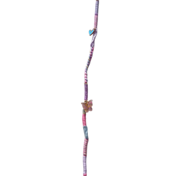 Ibiza haarsieraad pastel bliss (25,5 cm)