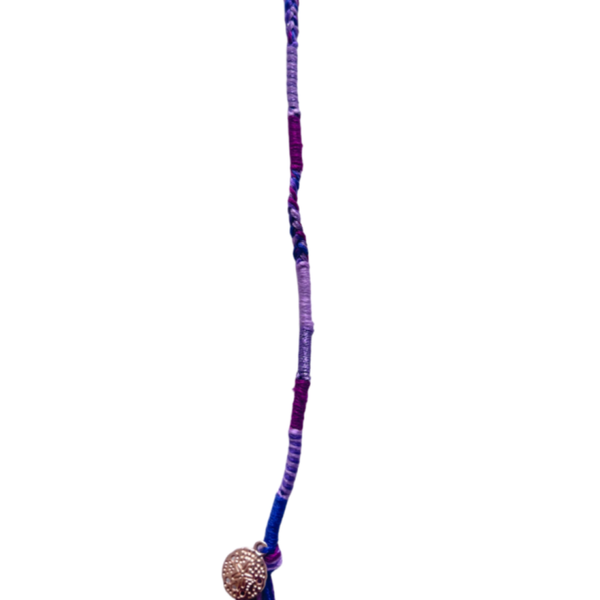 Ibiza haarsieraad Purple (27 cm)