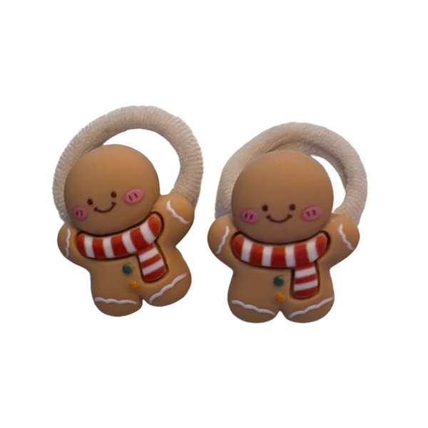Gingerbread kleine elastiekjes (2 stuks)