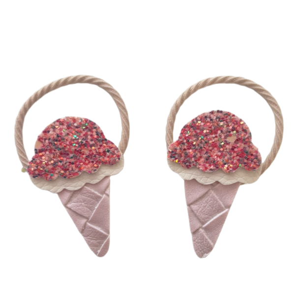 Grote elastiek ijsjes (2 stuks)
