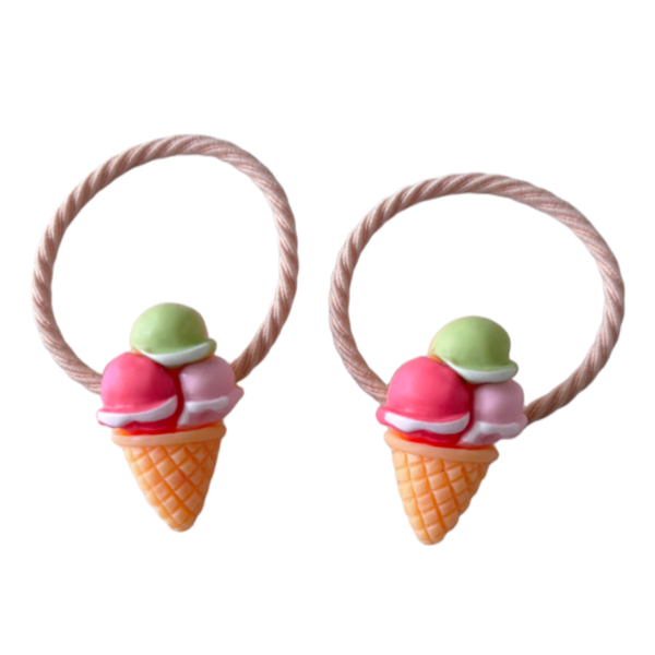 Elastiekjes berry pistache trio (2 stuks)